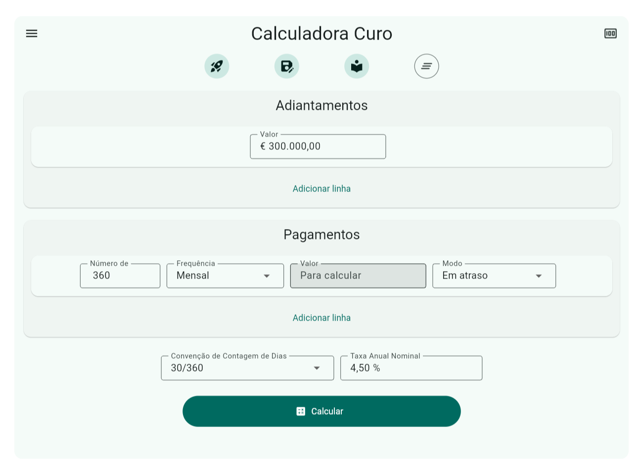 Passo 1: Determine o valor de reembolso da taxa fixa