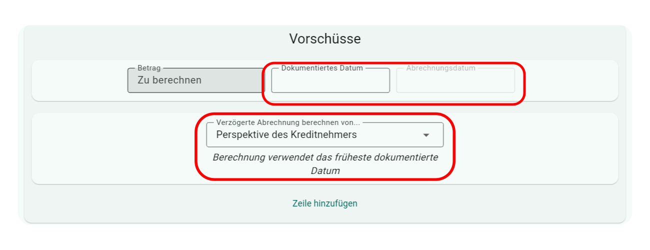 Verzögerte Abrechnungen