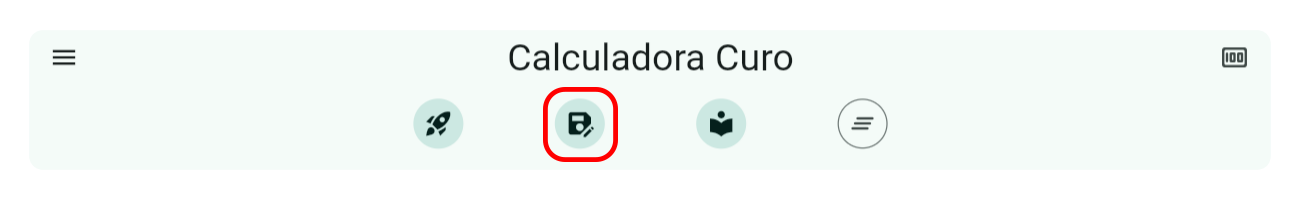 Botão Salvar Modelo